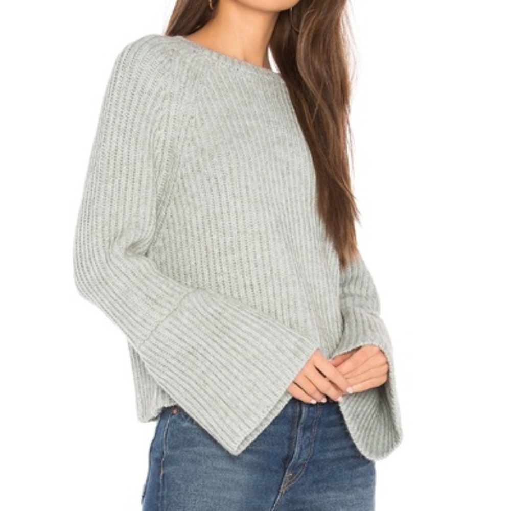 super soft warm bell-sleeved sweater